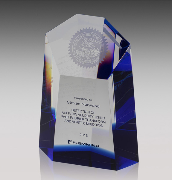 Allure Crystal Patent Award