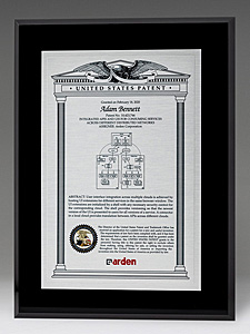 Discovery Patent Plaque