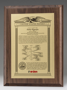 Innovator Patent Plaque