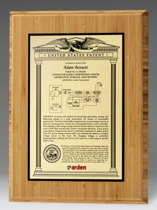 Innovator / Eco Patent Plaque